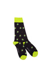 Swole Panda Turtle Socks, Green Multi UK7-11