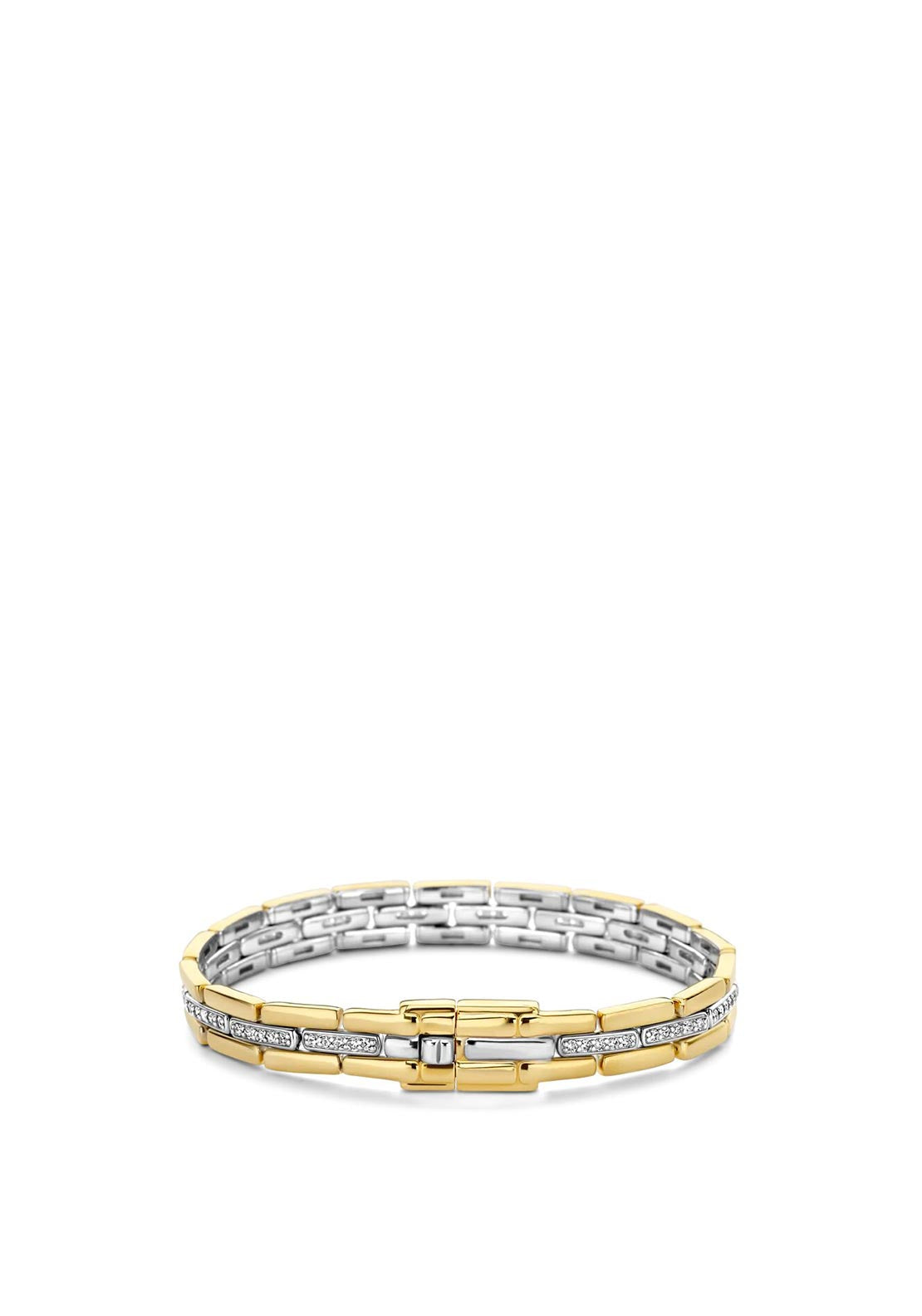 Ti Sento Pave Bracelet, Gold
