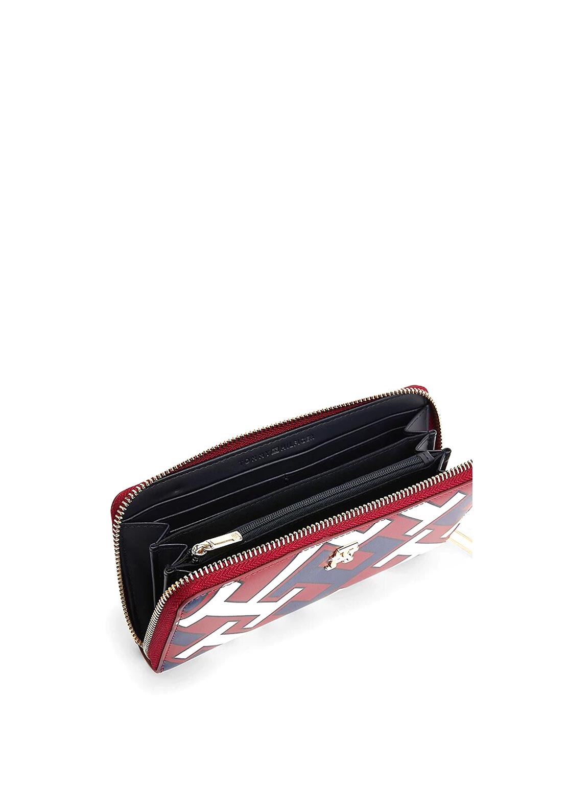 Tommy Hilfiger Iconic Wallet & Key Ring Holiday Set, Red Multi