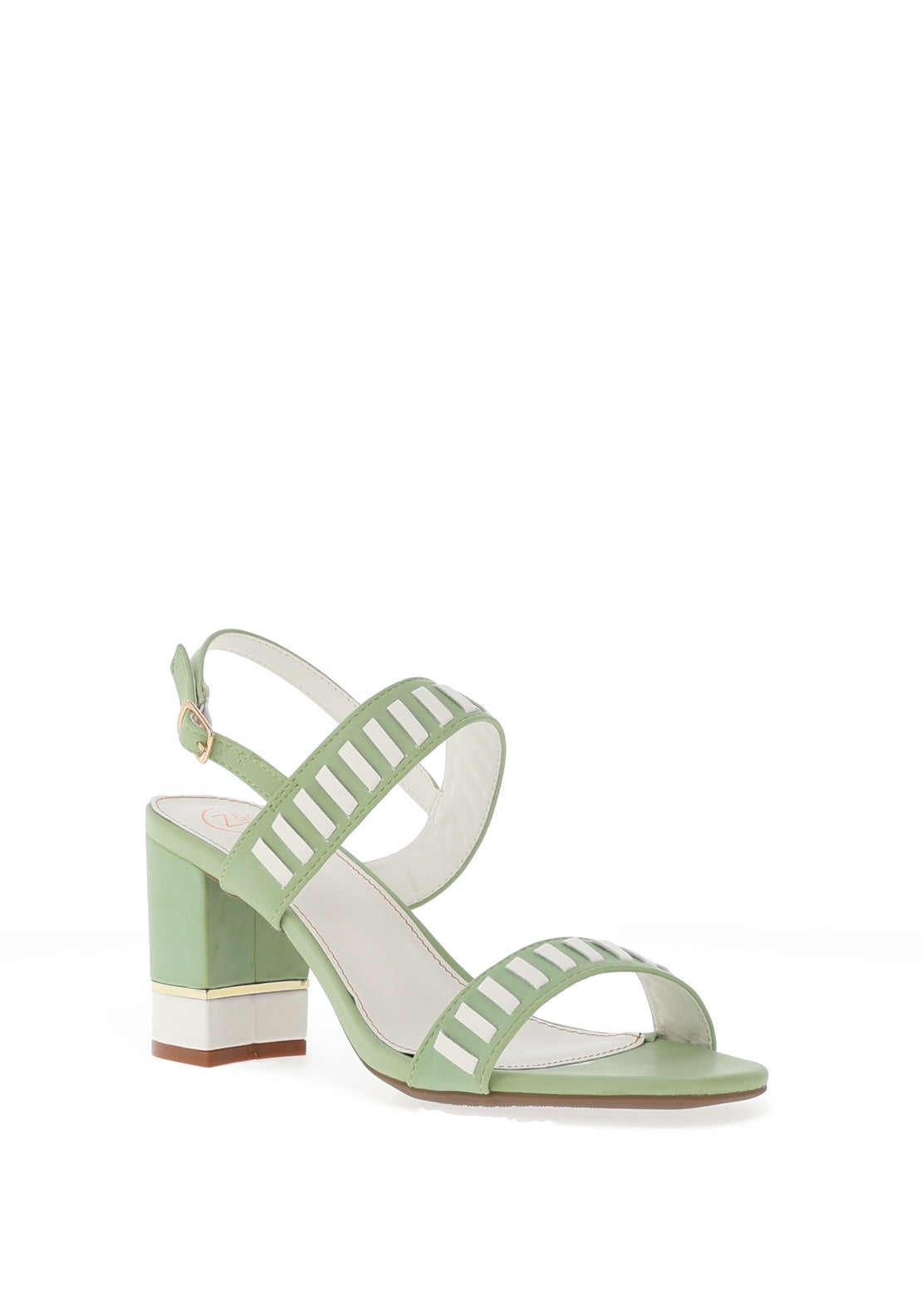 Zanni & Co Namdinh Block Heeled Shoe, Seaform