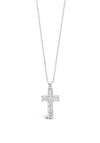 Absolute Kids Holy Communion Cross Pendant & Chain, Silver