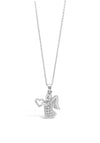 Absolute Kids Angel Pendant & Chain, Silver