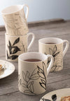 Aynsley Minimal Flora Set of 4 Mugs