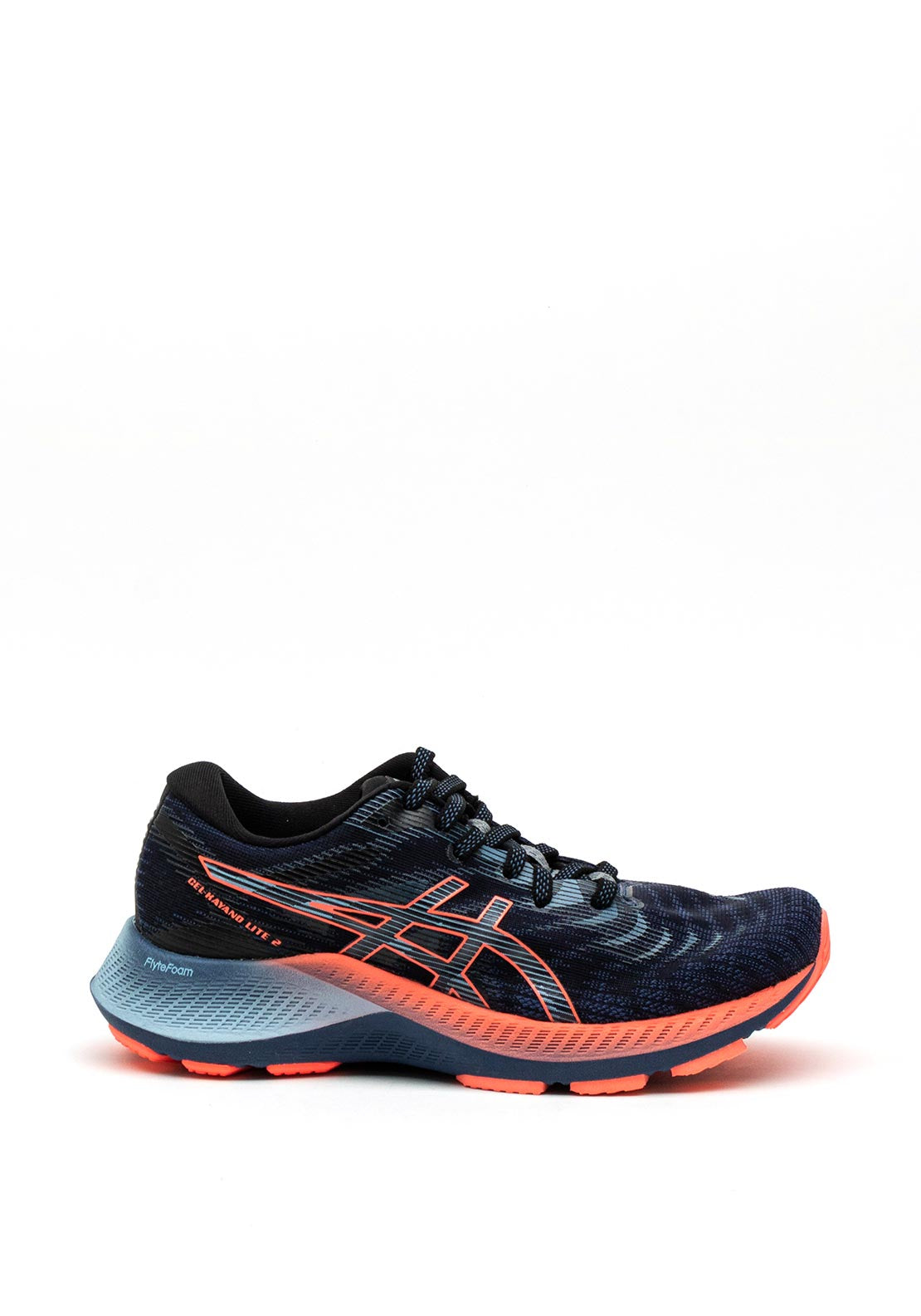Asics Womens Gel Kayano™ Lite Trainers, Navy Coral McElhinneys