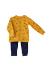 Babybol Baby Boys Doggy Sweatshirt & Trousers, Yellow