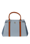 Zen Collection Block Colourway Satchel Bag, Blue Multi