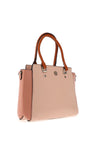 Zen Collection Block Colourway Satchel Bag, Pink Multi