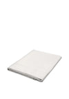 Bedeck 1000TC Egyptian Cotton Sateen Flat Sheet, Chalk