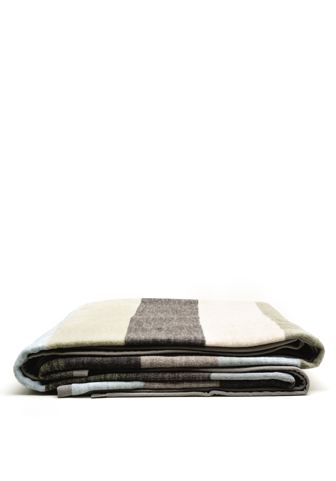 Biederlack Cotton Home Smooth Grey Large Throw