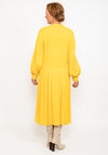 Birelin Dropped Waist Oversize Maxi Dress, Yellow