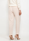 Birelin Tailored Belted Trousers, Cream