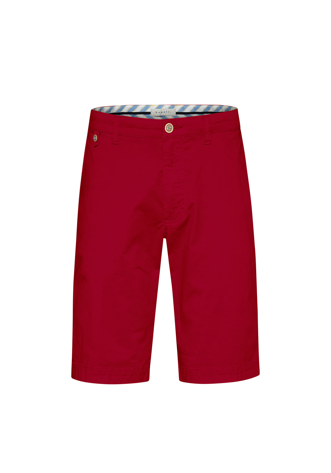 Bugatti Bermuda Chino Shorts, Red