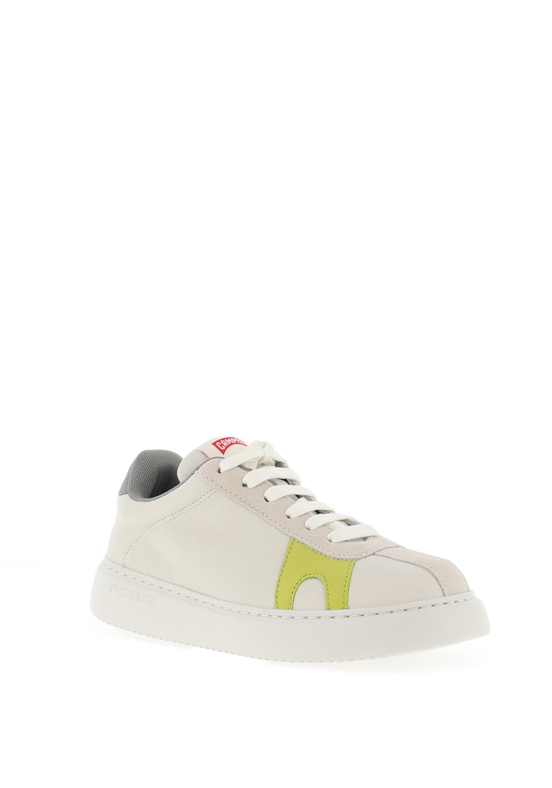 Camper K21 Leather & Suede Trainers, Off White