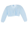 Sardon Baby Girls Knit Short Cardigan, Blue