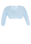 Sardon Baby Girls Knit Short Cardigan, Blue