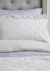 Catherine Lansfield Art Deco Pearl Embellished Pillowshams, Silver