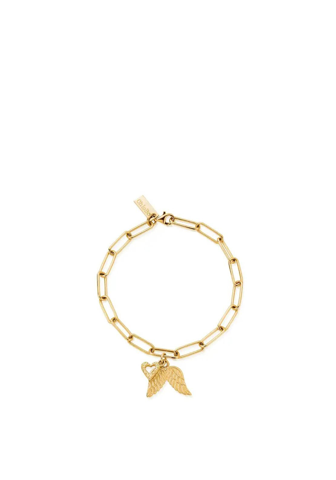 ChloBo Link Chain Love & Guidance Bracelet, Gold