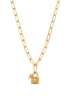 ChloBo Link Chain Treasured Dreams Necklace, Gold