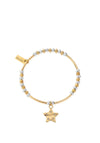 ChloBo Sparkle Star Bracelet, Gold and Silver