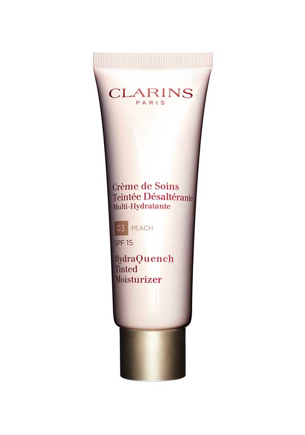 Clarins Hydraquench Tinted Moisturiser SPF 15, 03 Peach