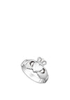 Gents Claddagh Sterling Silver Ring Size 10.5
