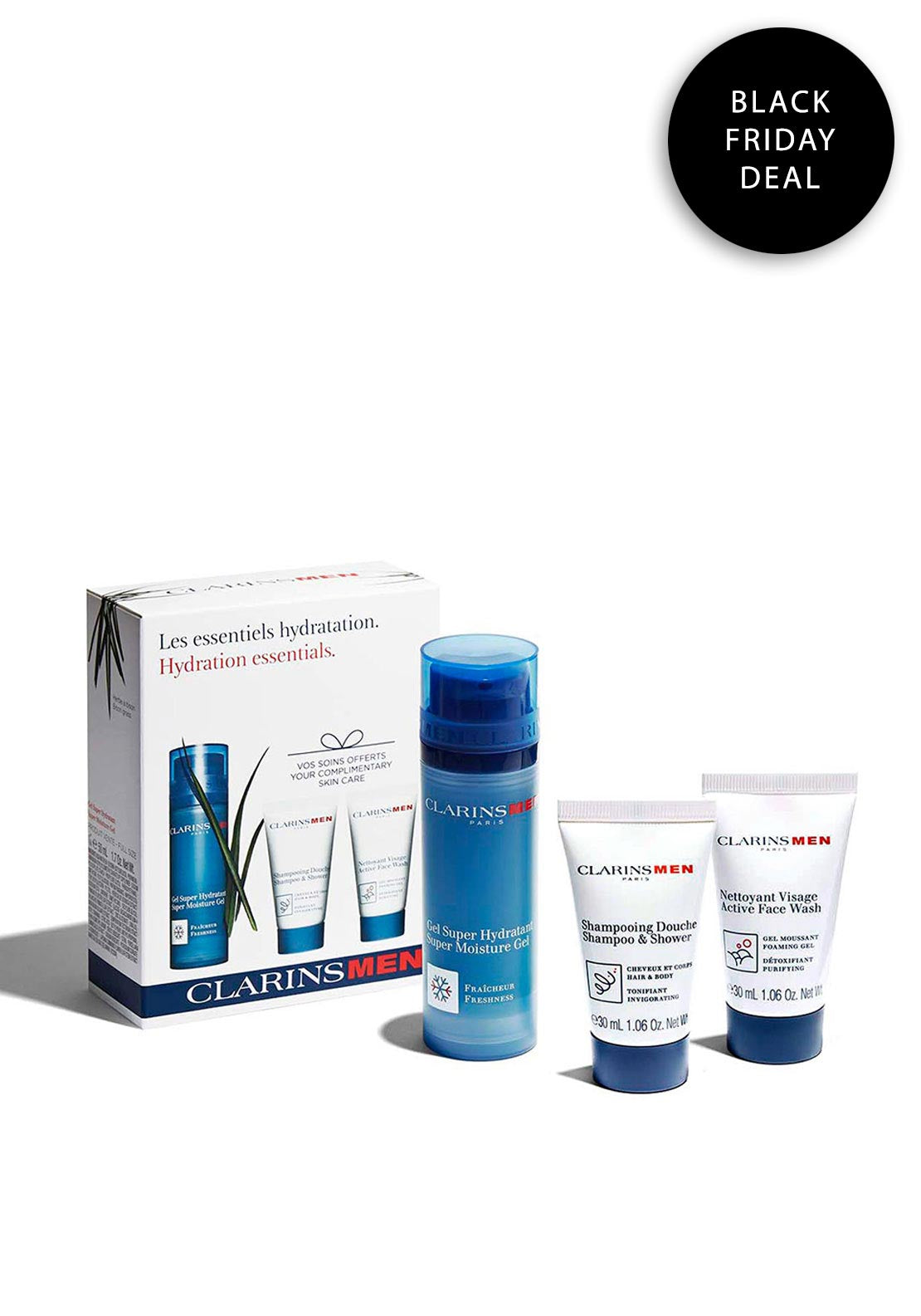Clarins Men Hydration Essentials Gift Set McElhinneys
