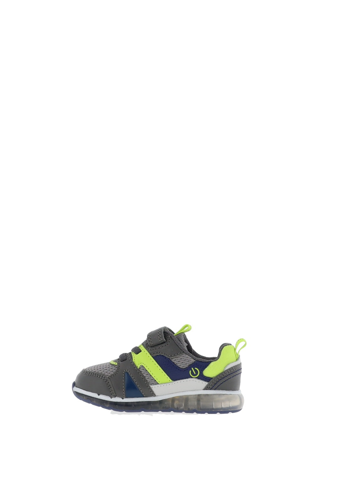 Clarks Boys Spark Flash Trainer, Grey Combo