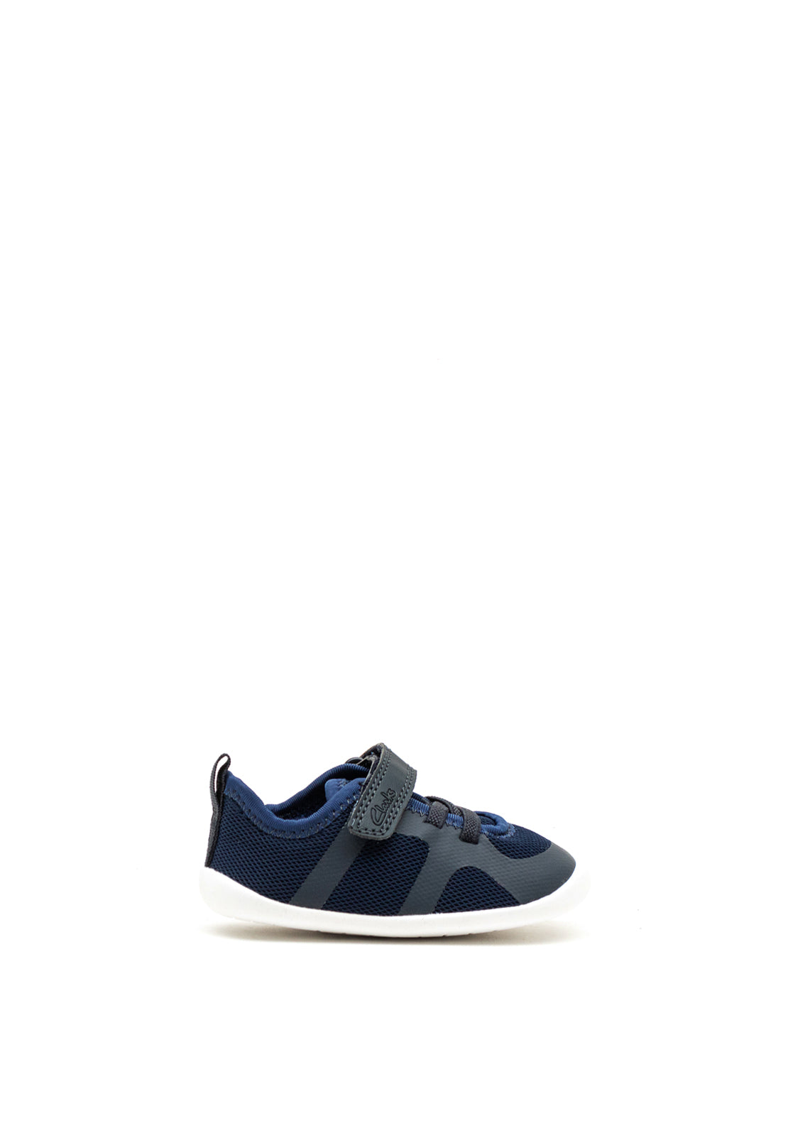 Clarks Roamer Flux Toddler Boys Pre-Walker Trainers, Navy