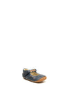 Clarks Tiny Floral Girls Pre-Walker Shoes, Navy