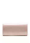 Pomares Envelope Clutch Bag, Glitter Pink