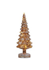 Coach House Large Lit Glass Tree, Copper