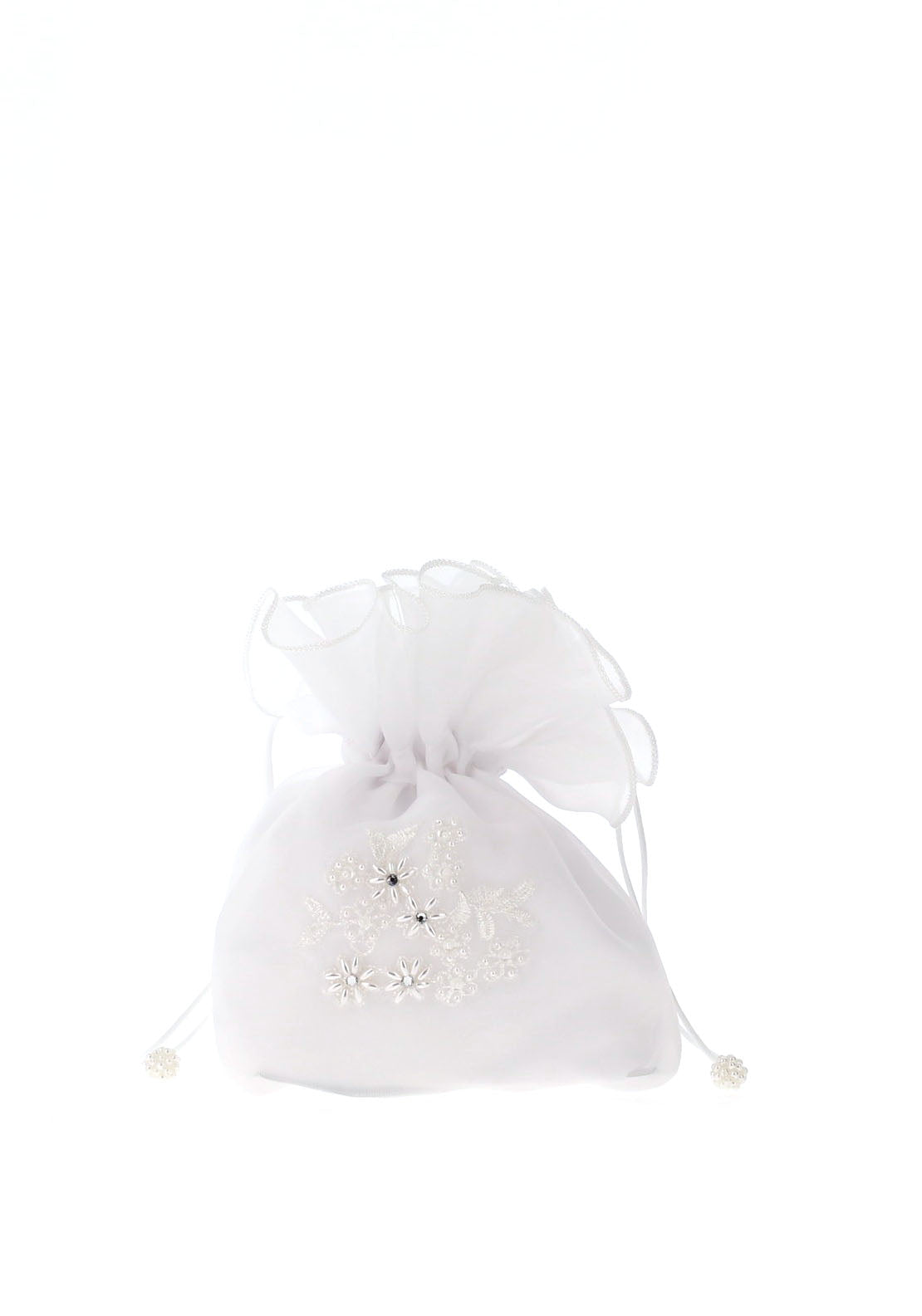Little People Girls White Communion Bag 6035 main image 1