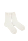 Condor Baby Floral Sock, White