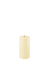 Deluxe Homeart Indoor Led Tall 15cm Candle, Cream