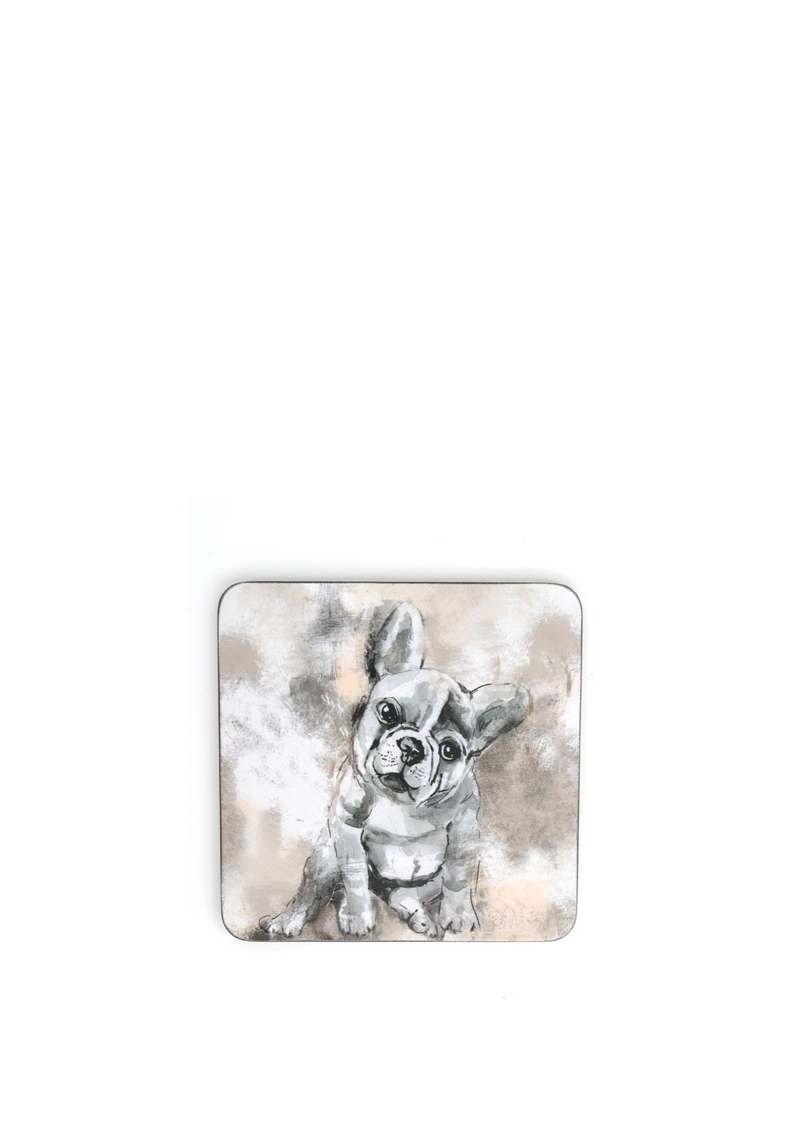 Denby French Bull dog Coasters Set of 6 McElhinneys