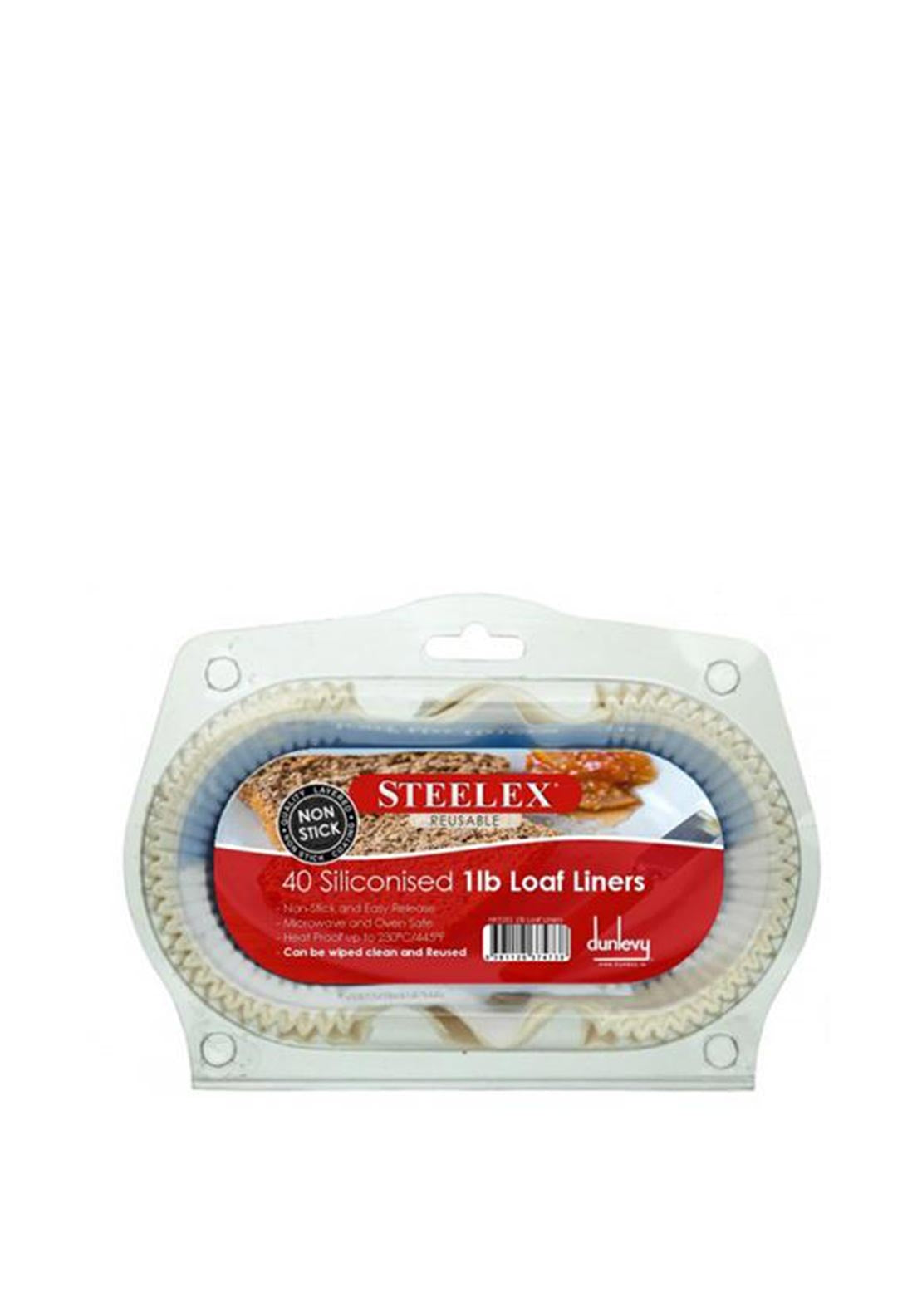 Dunlevy Steelex 40 Siliconised 1lb Loaf Liners McElhinneys