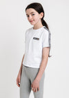 Ellesse Girls Credell Crop T-shirt, White