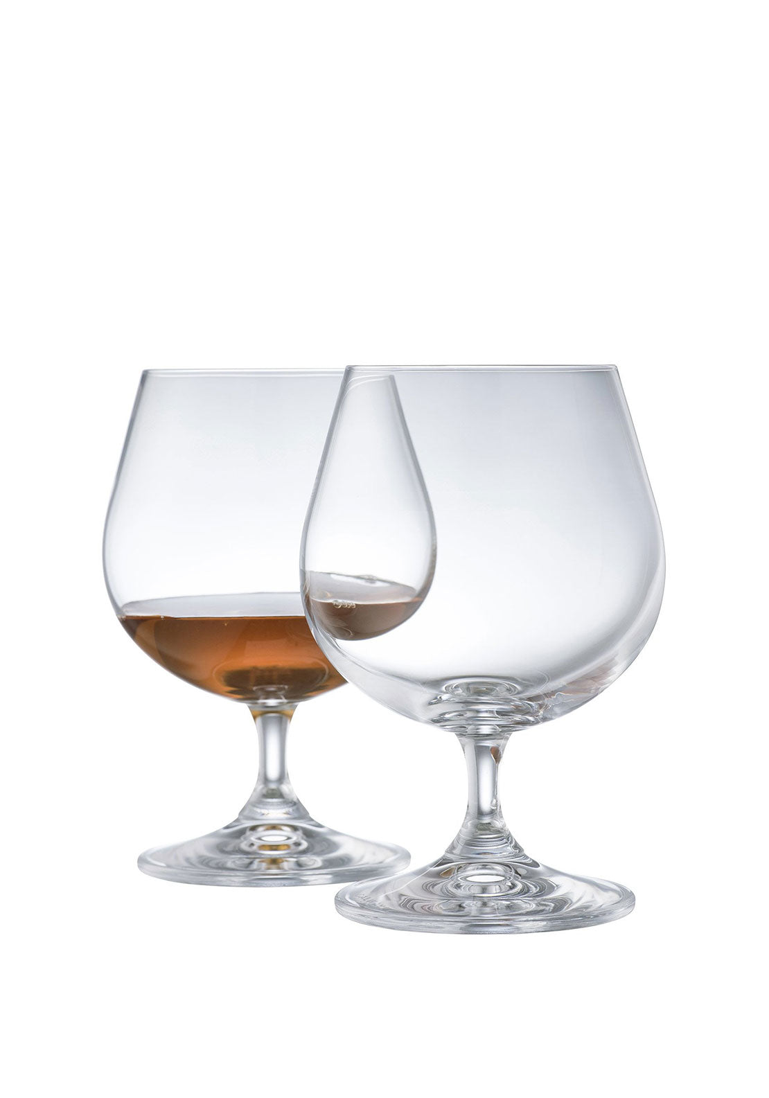 Galway Crystal Elegance Brandy Balloon Glass Pair McElhinneys