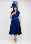 Gabriela Sanchez Sequin Embellished Satin Dress, Royal Blue