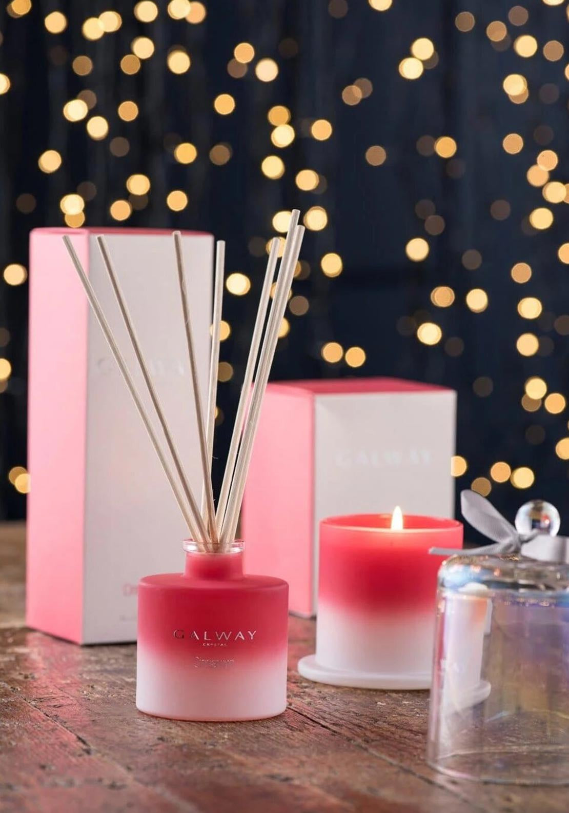 Galway Crystal Cinnamon Gift Set