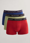 Gant Essentials 3 Pack Cotton Stretch Boxers, Autumn Sunset