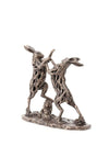Genesis Driftwood Boxing Hares, Bronze