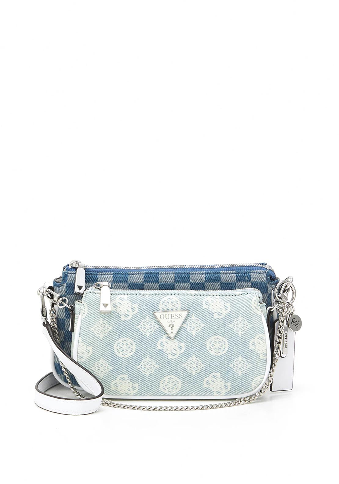 Guess arie double pouch crossbody set Clearance