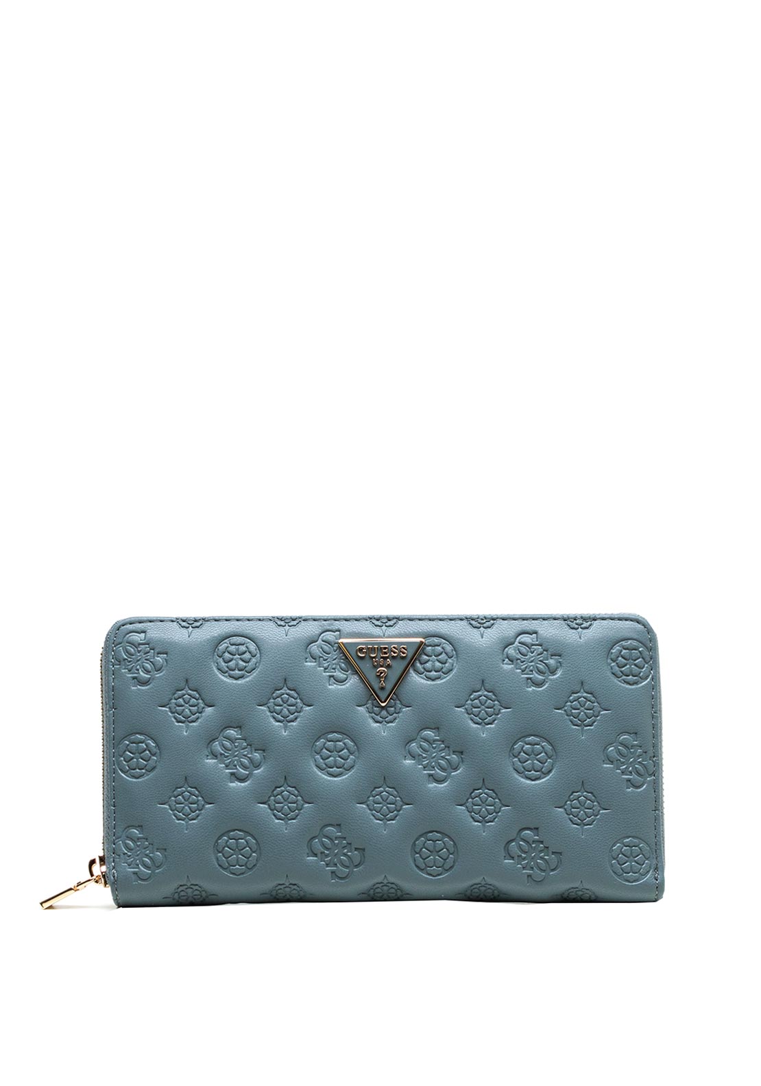 Guess La Femme Large Zip Around Wallet, Slate