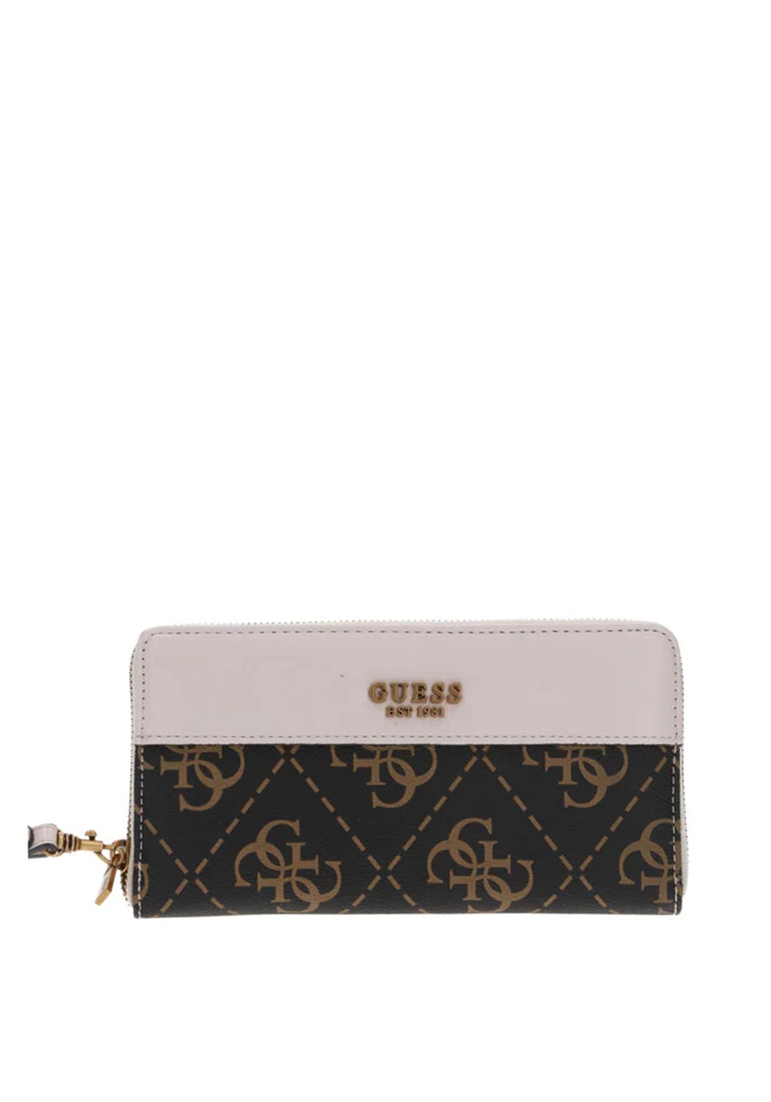 Guess Berta Logo Organiser Maxi Wallet, Brown