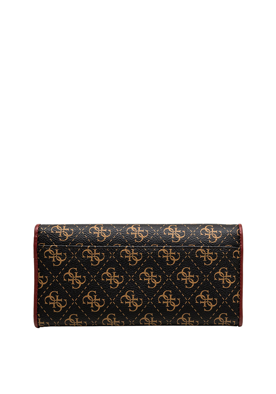 Guess Izzy 4G Logo Wallet, Brown & Merlot