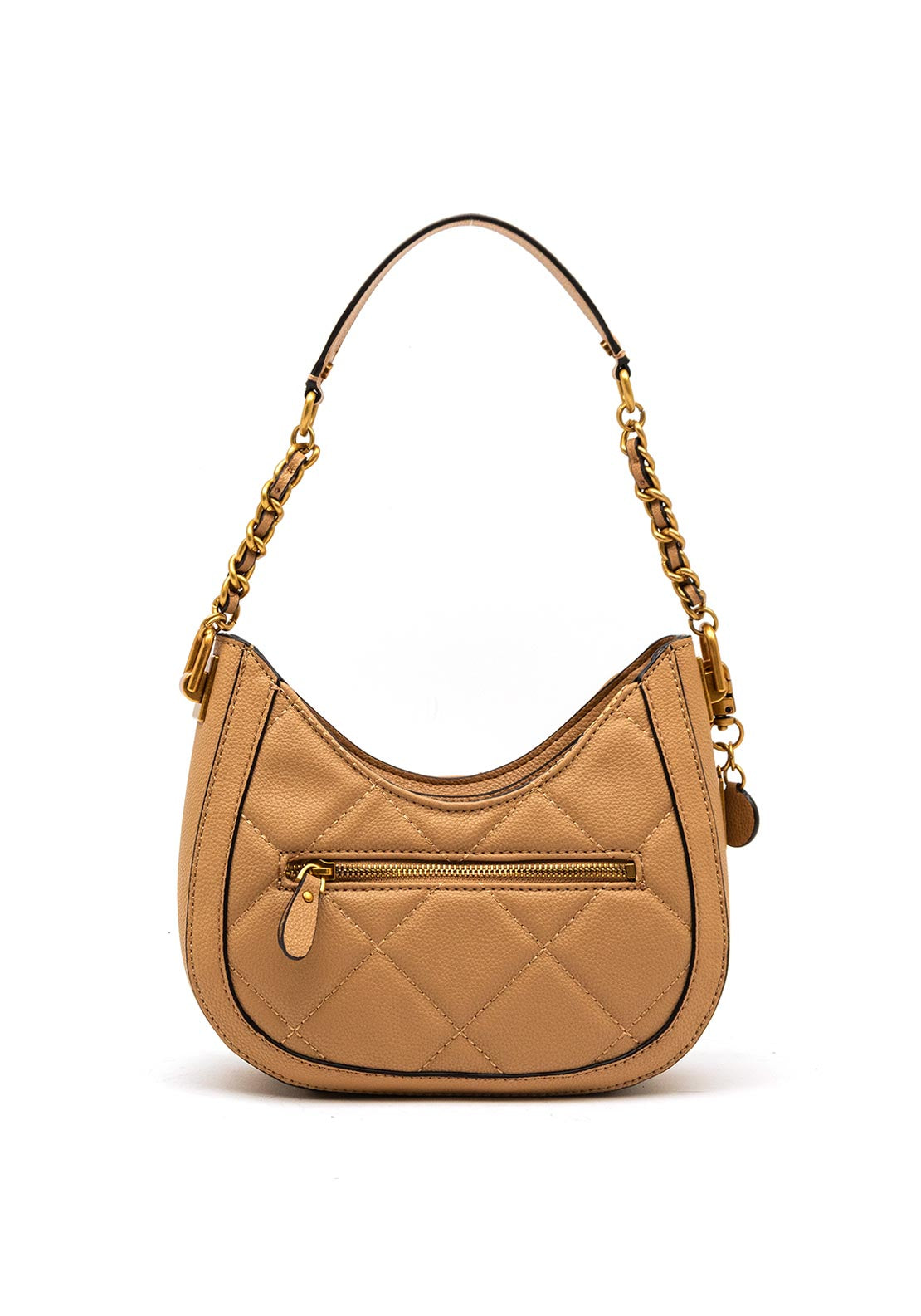 Guess Abey Quilted Hobo Bag, Beige