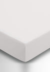 Helena Springfield 180 Thread Count Percale Fitted Sheet, Silver