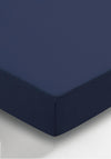 Helena Springfield 180 Thread Count Single Fitted Sheet, Navy