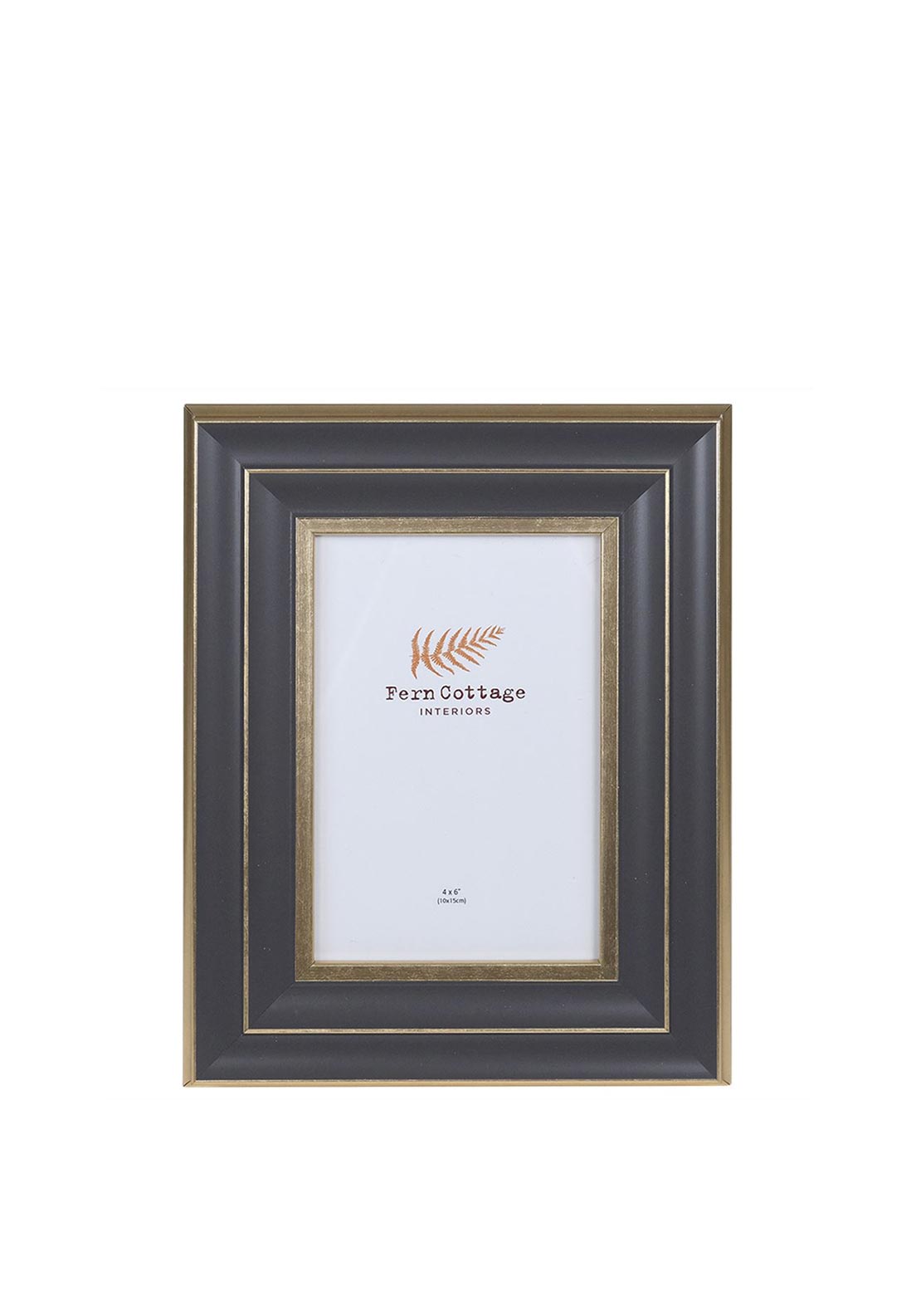 Fern Cottage Gold Photo Frame, 4x6in